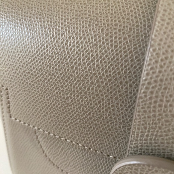 Senreve Mini Maestra Sand Pebbled Leather Shoulder bag NEW - Picture 3 of 15